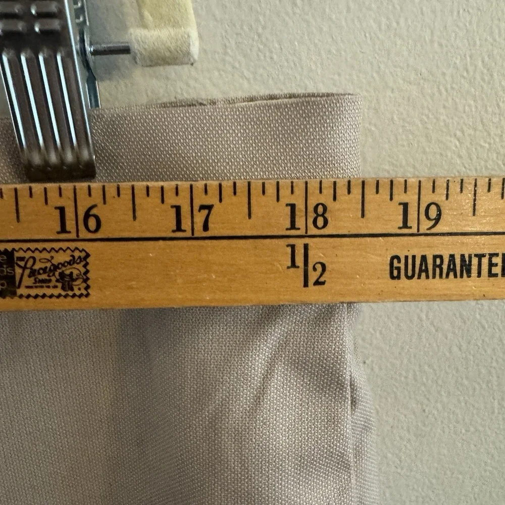 Banana Republic Chino Pants Men's 36x34 Beige Slim Fit Straight Twill Pockets